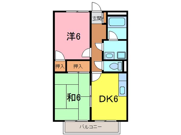 Surplus雨池Ⅱの物件間取画像